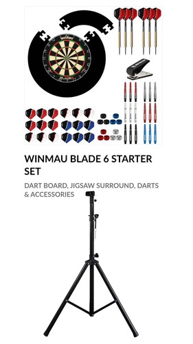 New winmau blade dartboard - winmau, 6