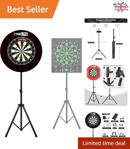 Compact tripod dartboard stand - compact,