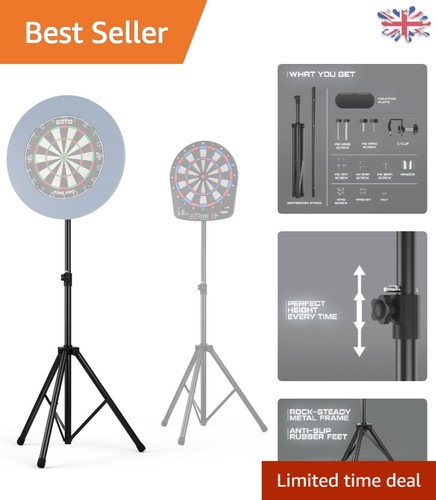 Portable adjustable dartboard - portable,